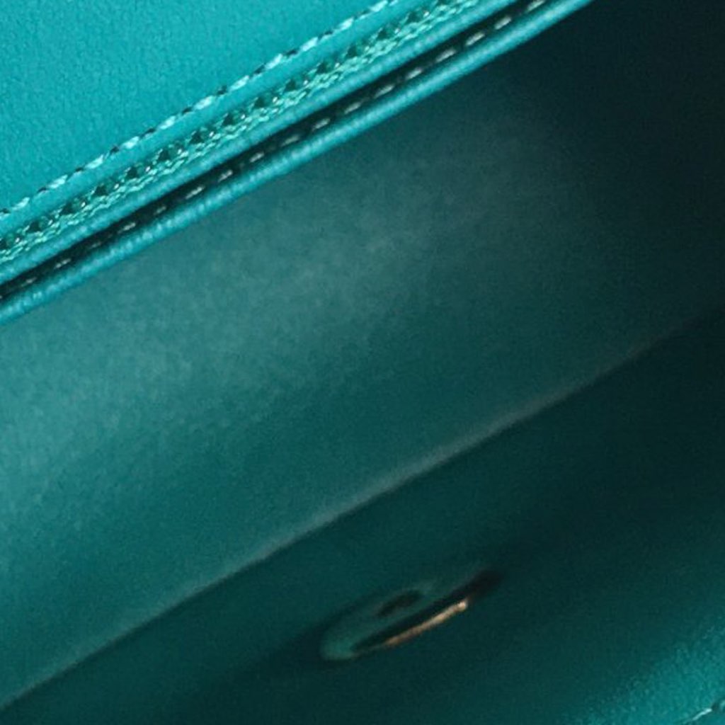 Chanel Mini Rectangular Chevron Lambskin Single Flap - 5