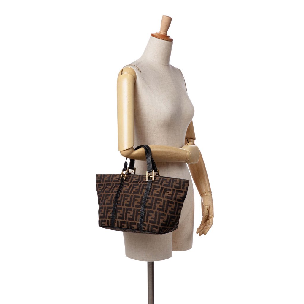 Fendi Zucca Canvas Tote - Image 12