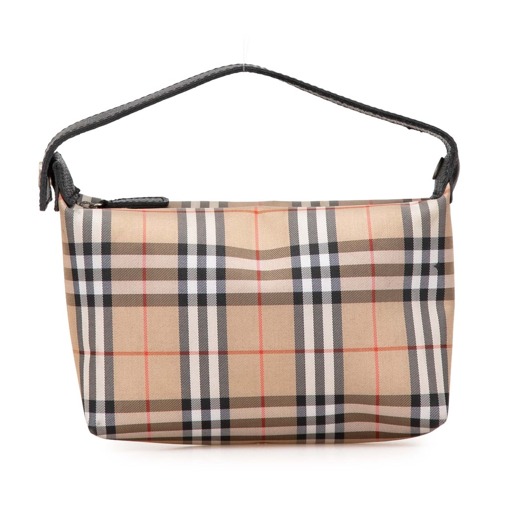Burberry House Check Canvas Handbag