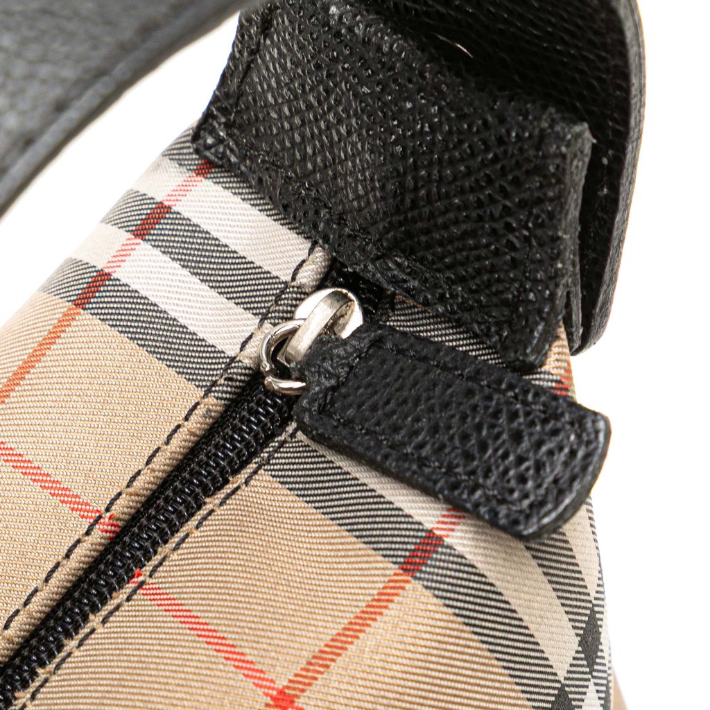 Burberry House Check Canvas Handbag - Image 14