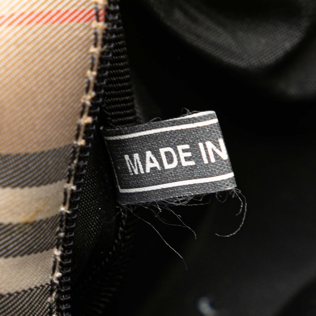 Burberry House Check Canvas Handbag - Detail 1