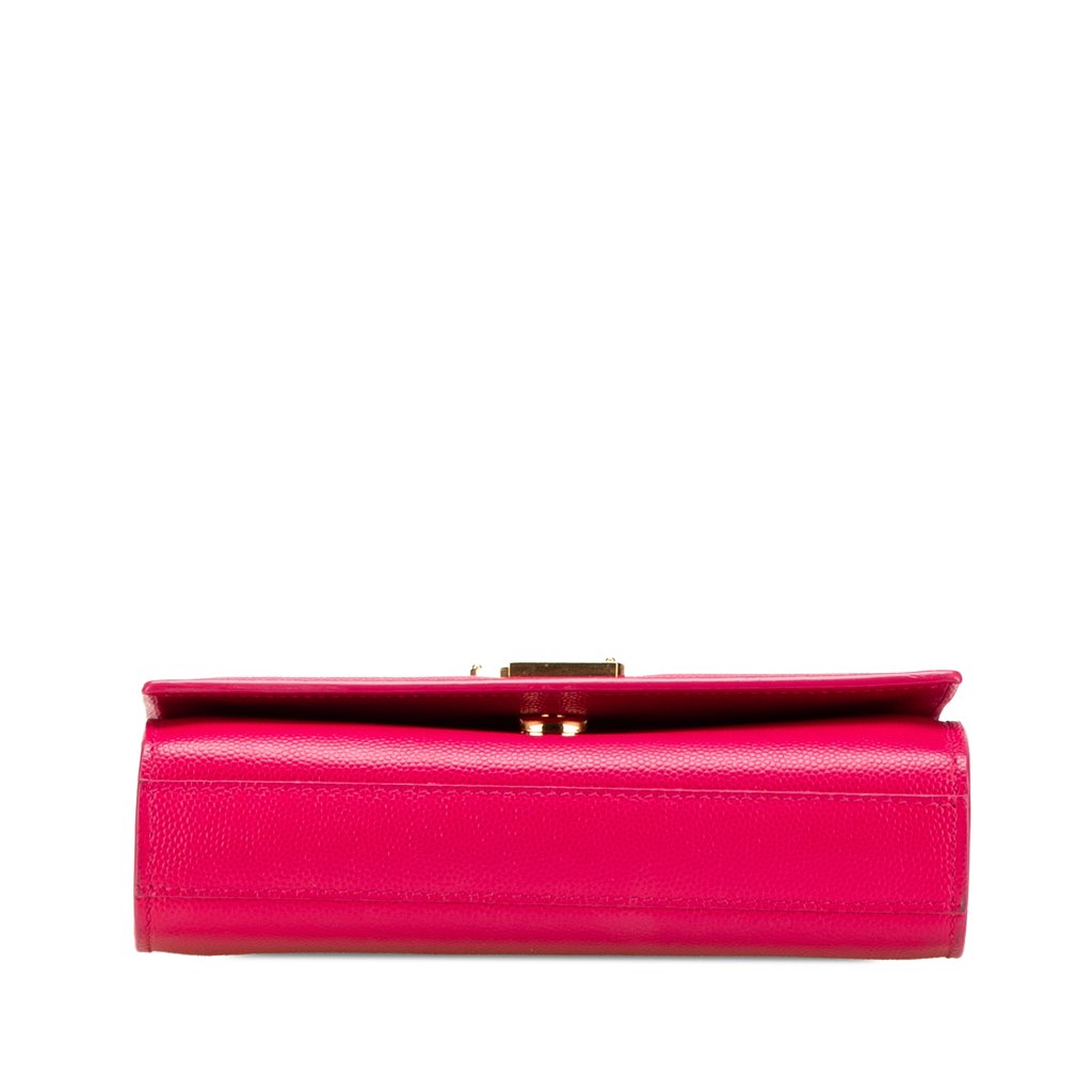 Saint Laurent Small Grain De Poudre Monogram Kate Crossbody - Image 6