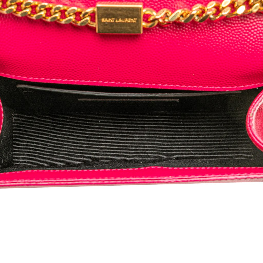 Saint Laurent Small Grain De Poudre Monogram Kate Crossbody - 4