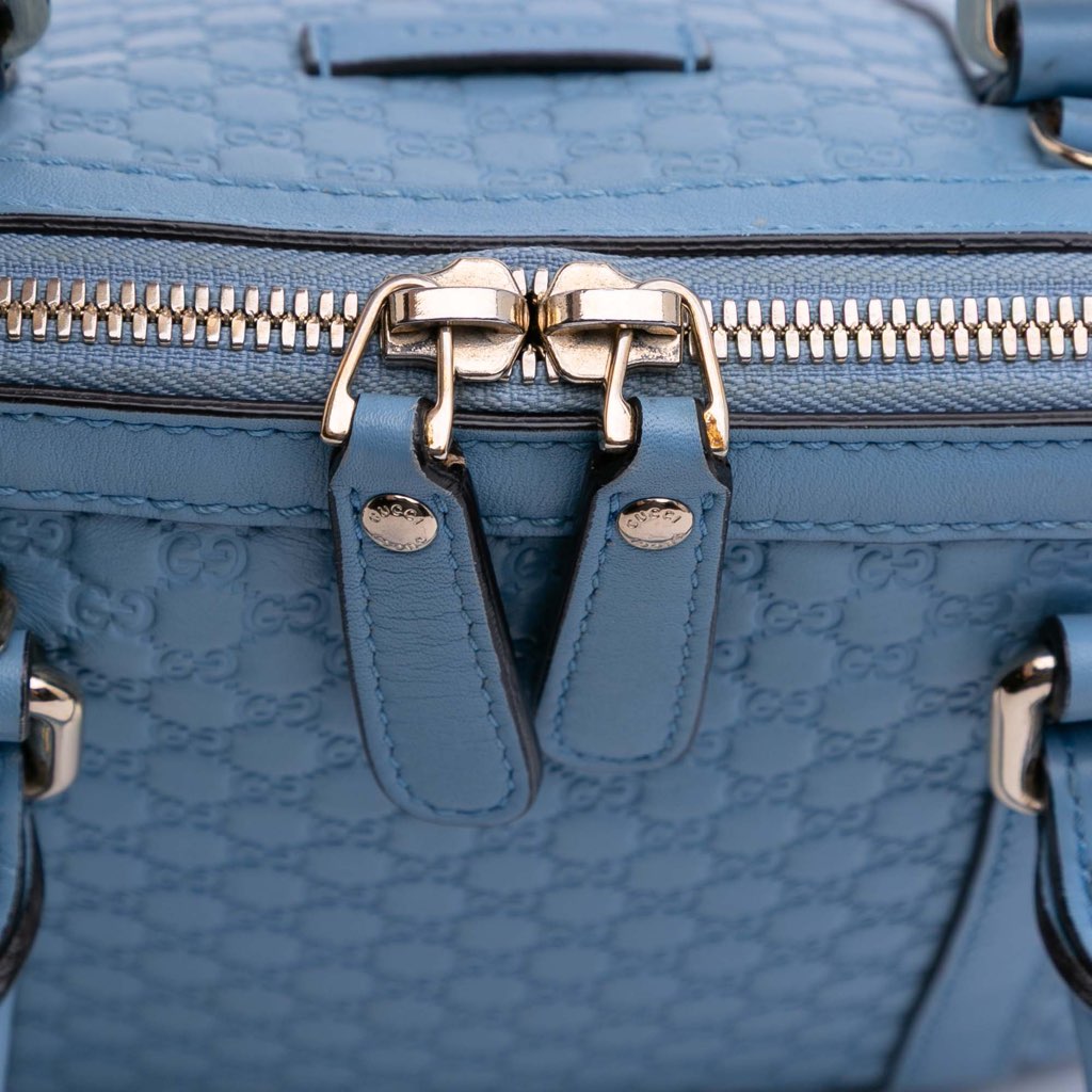 Gucci Mini Microguccissima Dome Satchel - Image 11