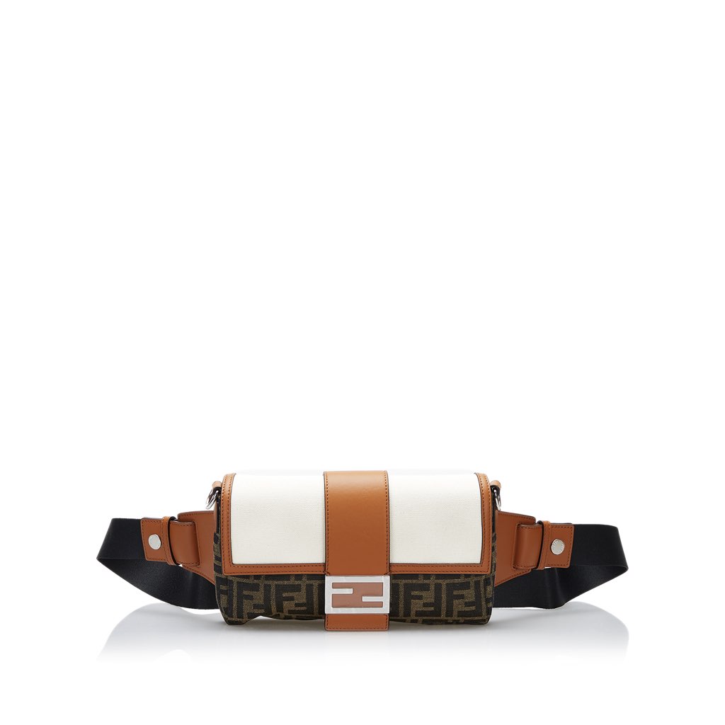 Fendi Zucca Convertible Belt Bag