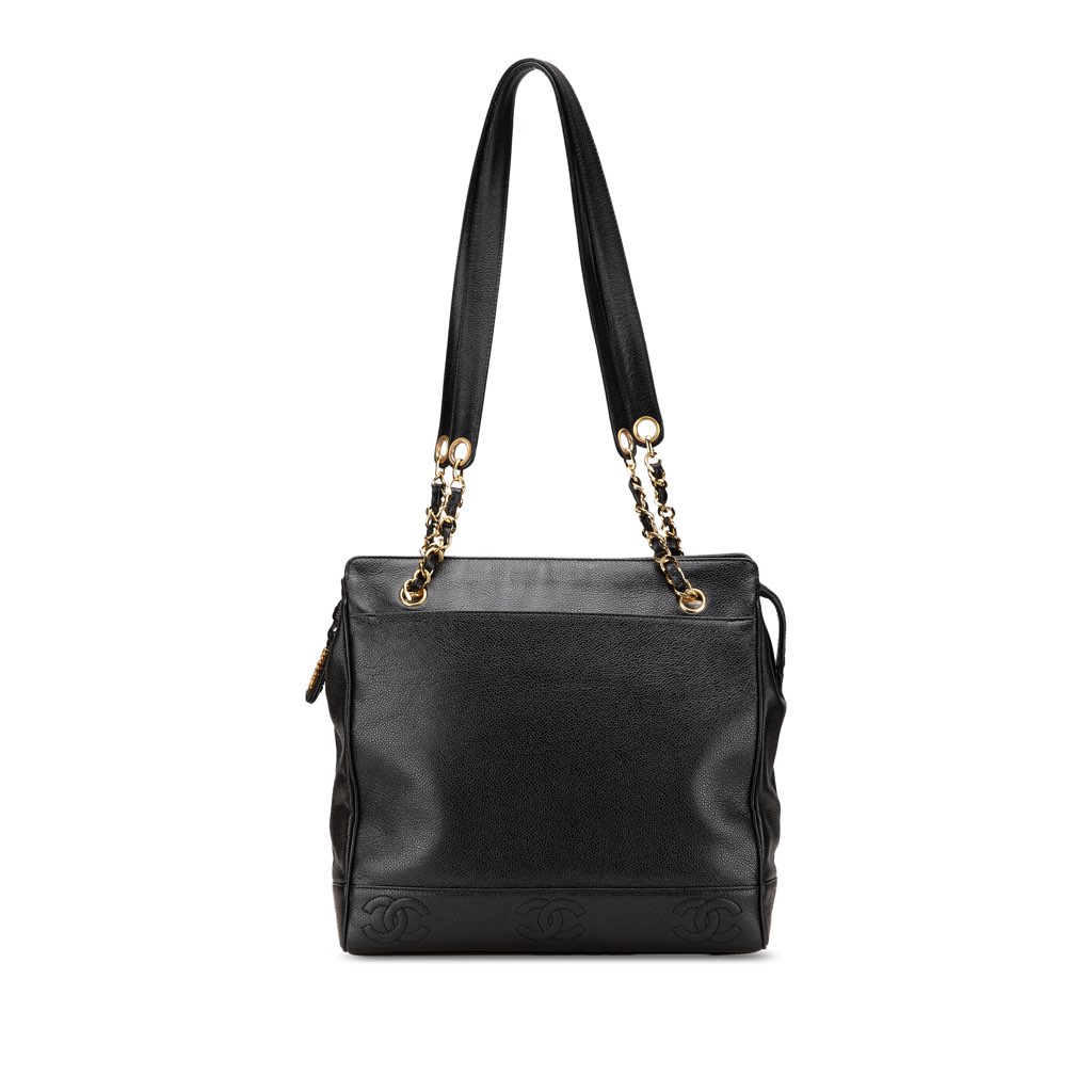 Chanel Triple CC Caviar Tote