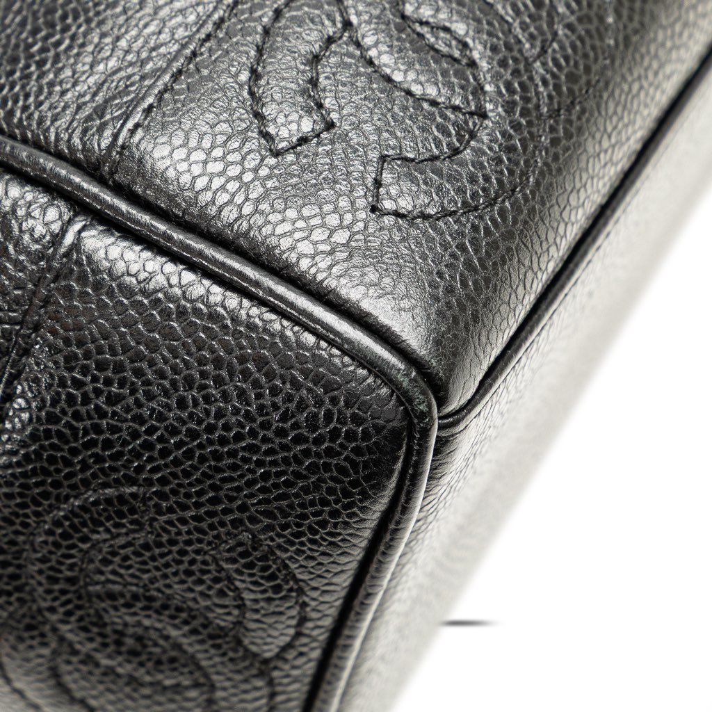 Chanel Triple CC Caviar Tote - Image 11