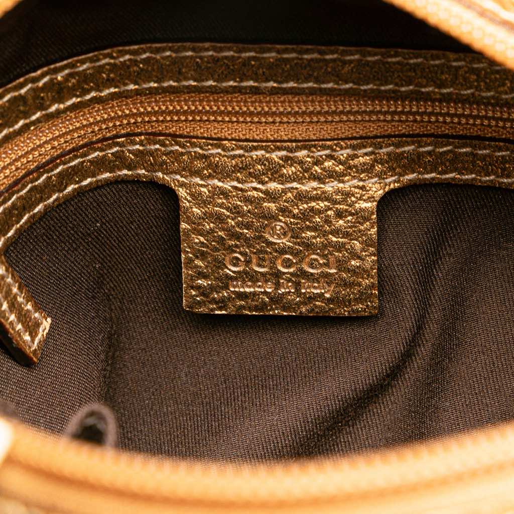 Gucci Small GG Canvas Punch Tote - 5