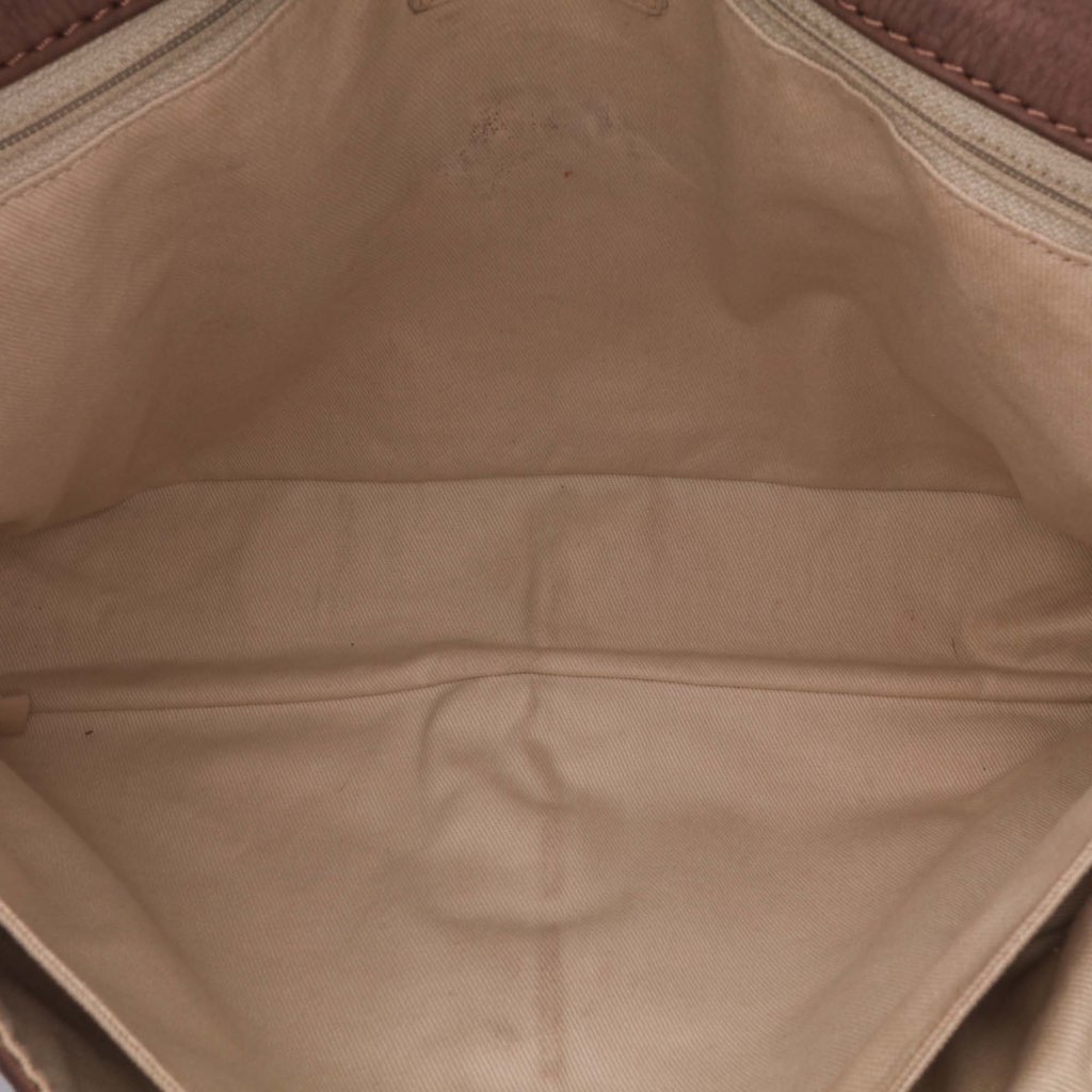 Chanel Large Quilted Nubuck Natural Beauty Split Pocket Flap - 5