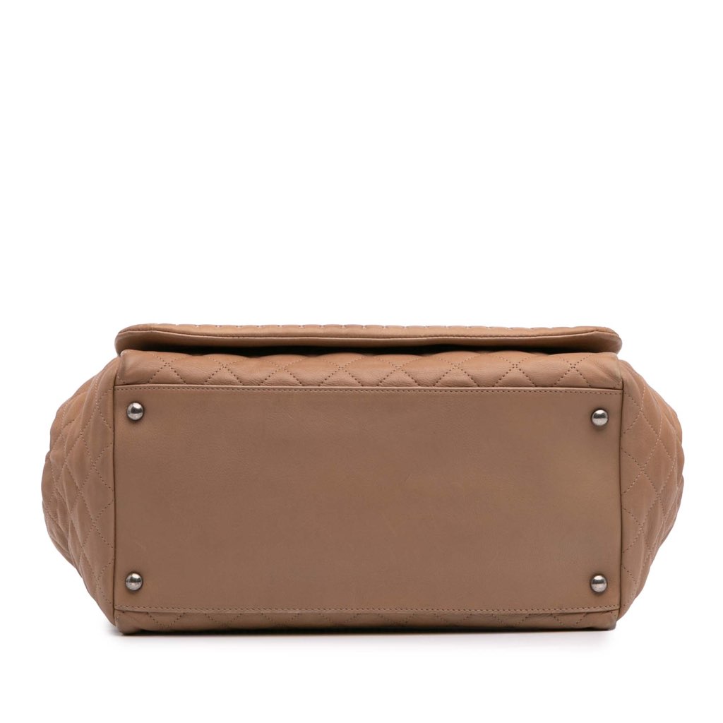 Chanel Large Quilted Calfskin Istanbul Accordion Flap - Image 6