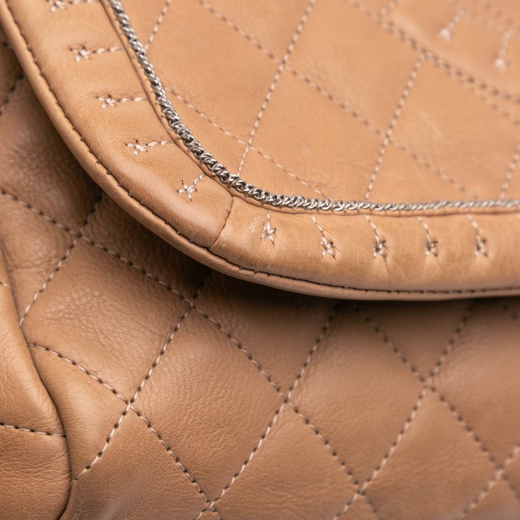 Chanel Large Quilted Calfskin Istanbul Accordion Flap - Image 10