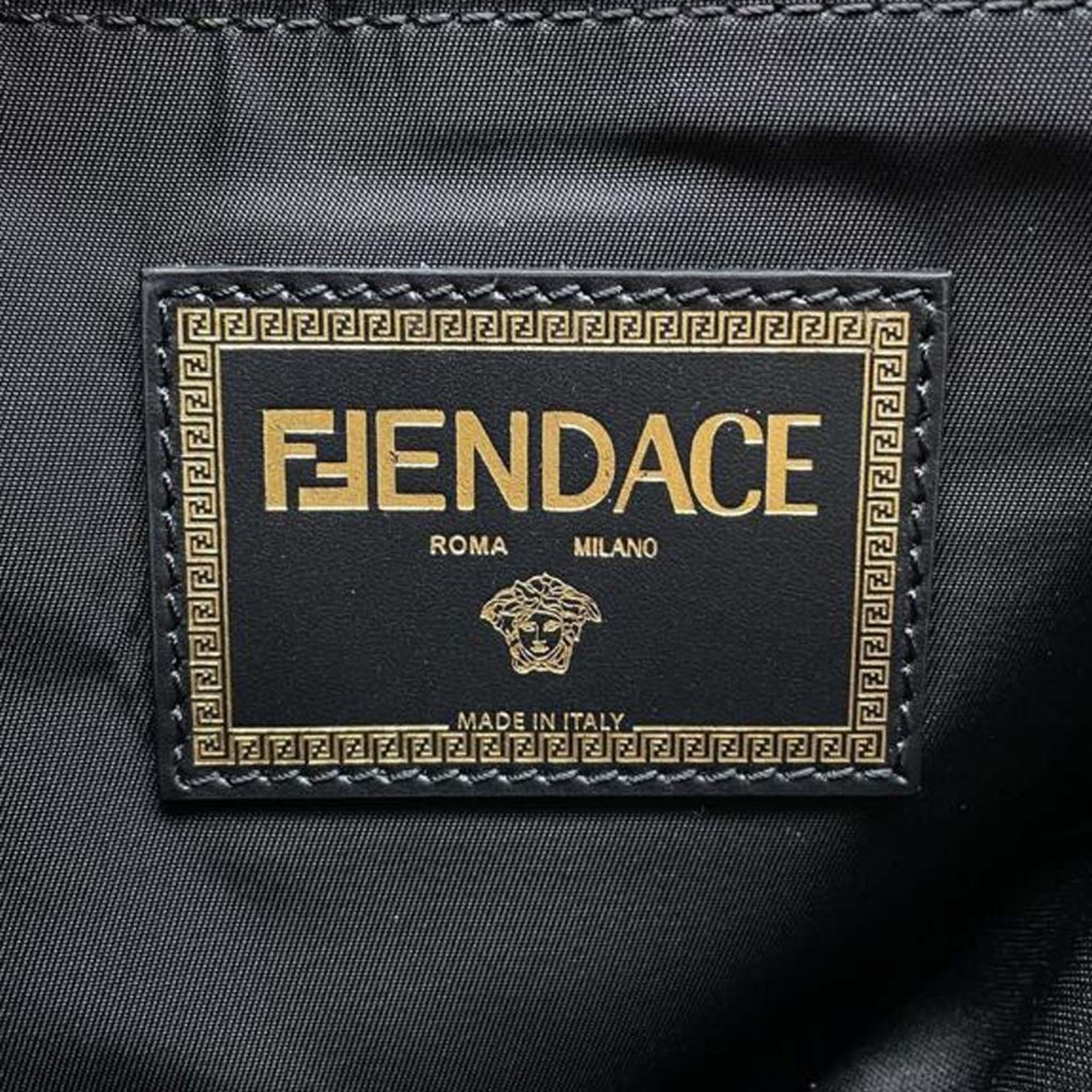 Fendi Versace Fendace Zucca Nylon Backpack - 5