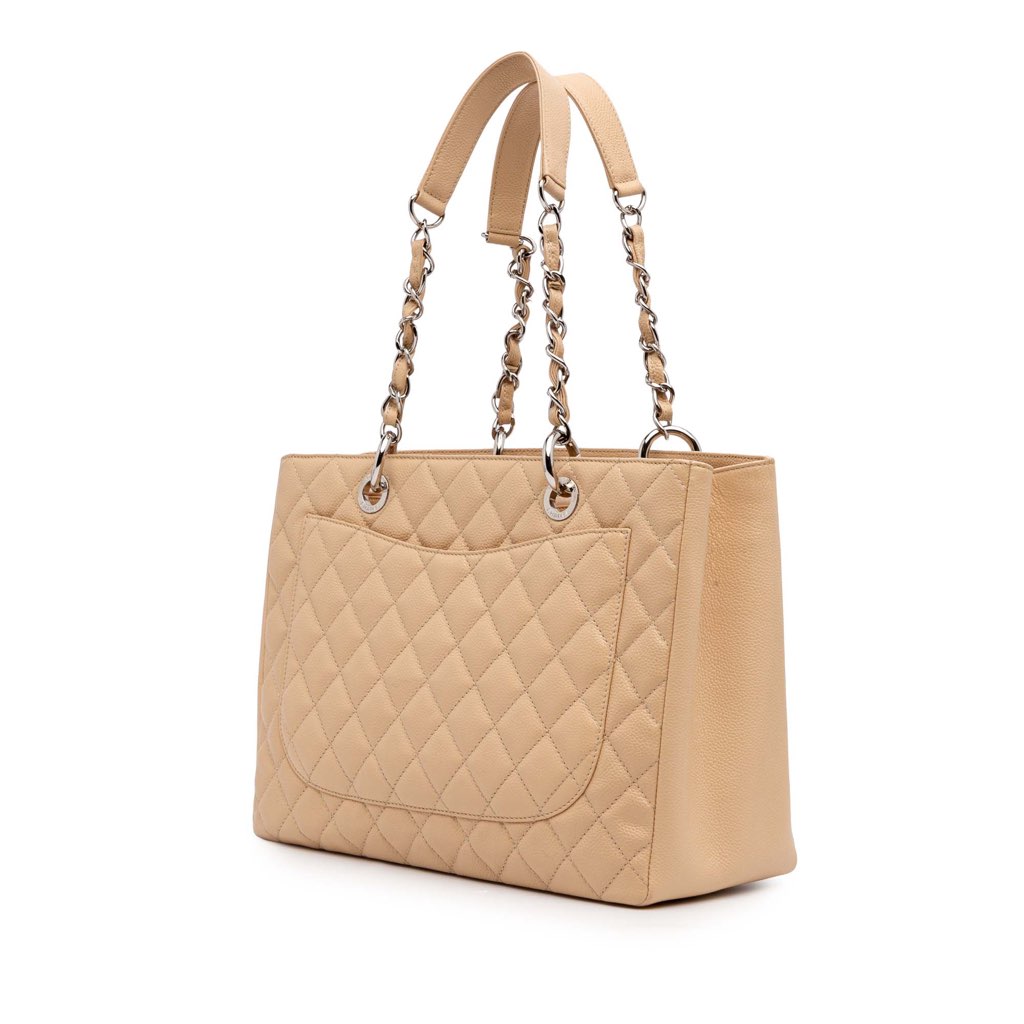 Chanel Caviar Grand Shopping Tote - Back view