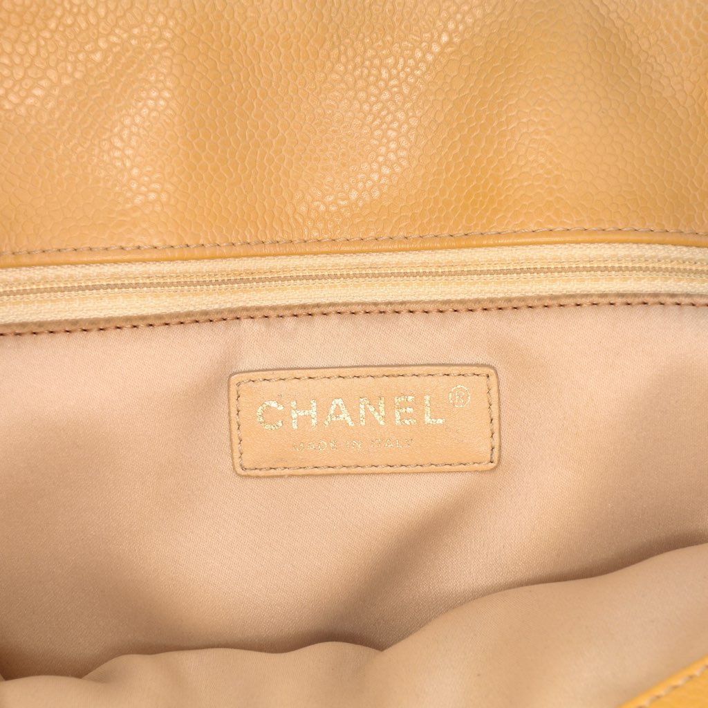 Chanel Caviar Grand Shopping Tote - Side view