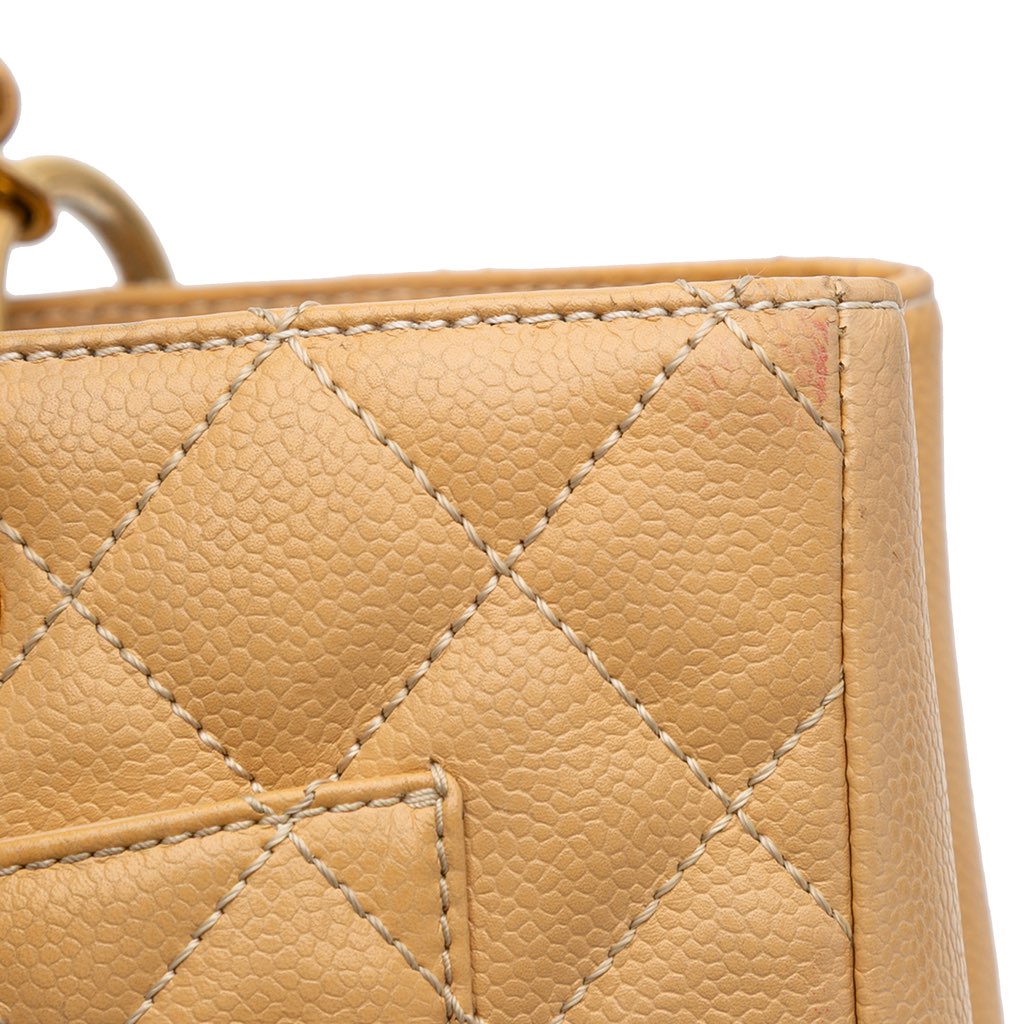 Chanel Caviar Grand Shopping Tote - Image 11