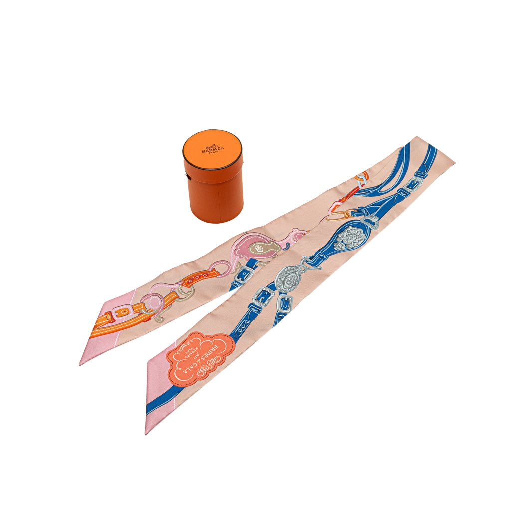 Hermès Brides De Gala Twilly Silk Scarf - 5