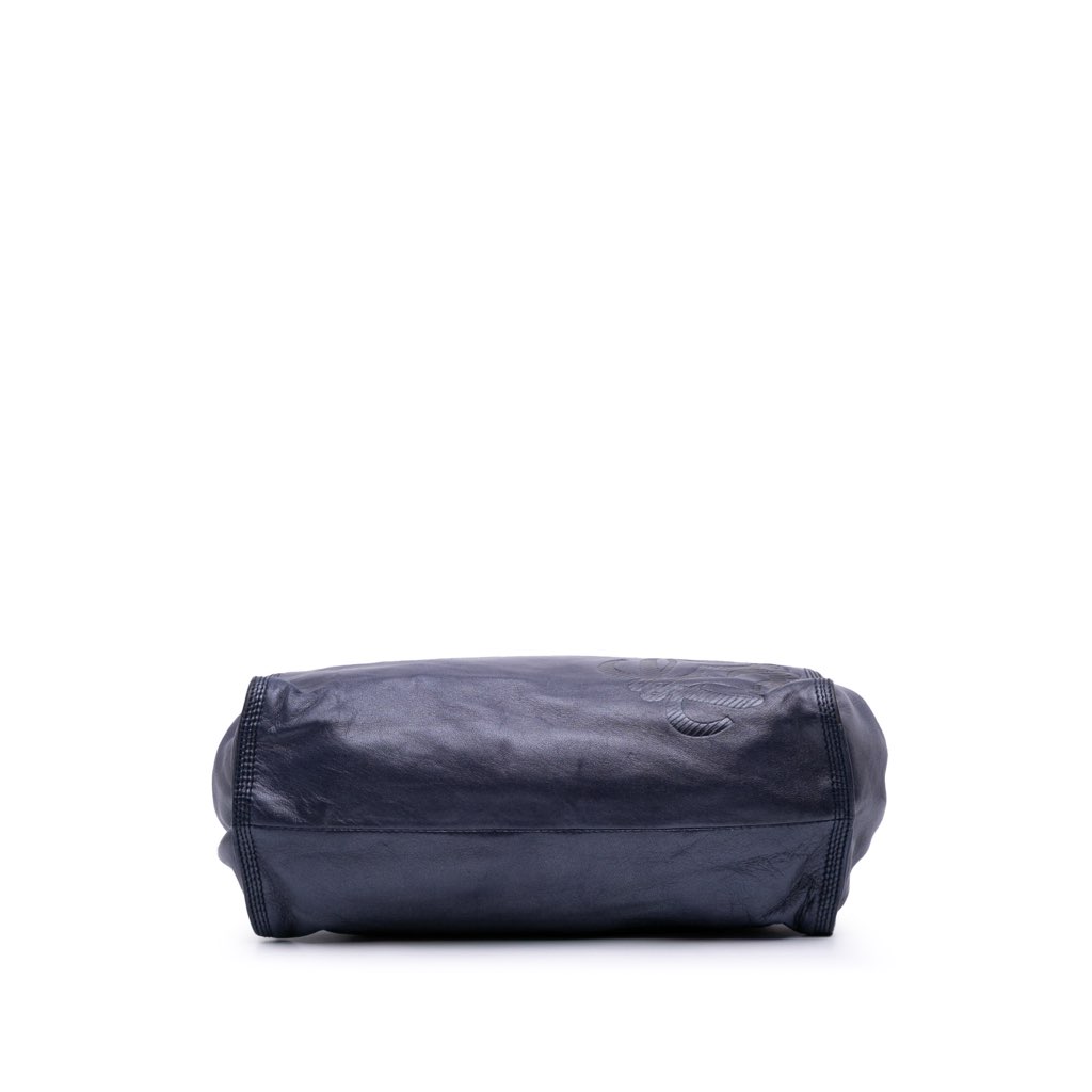 Loewe Anagram Leather Shoulder Bag - Image 6