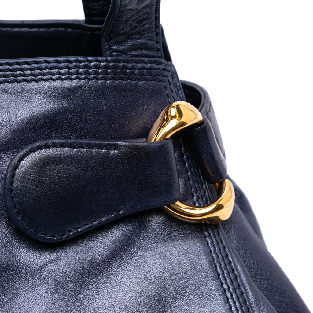 Loewe Anagram Leather Shoulder Bag - Detail 2