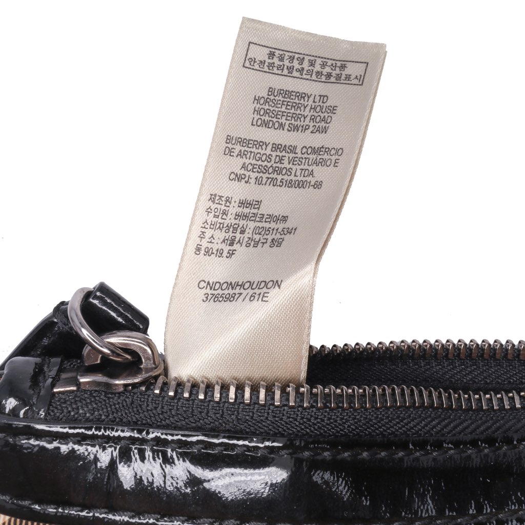 Burberry Supernova Check Coated Canvas Clutch - Detail 1