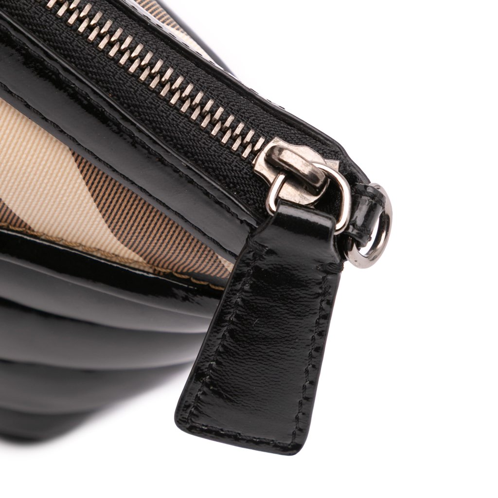 Burberry Supernova Check Coated Canvas Clutch - Detail 2