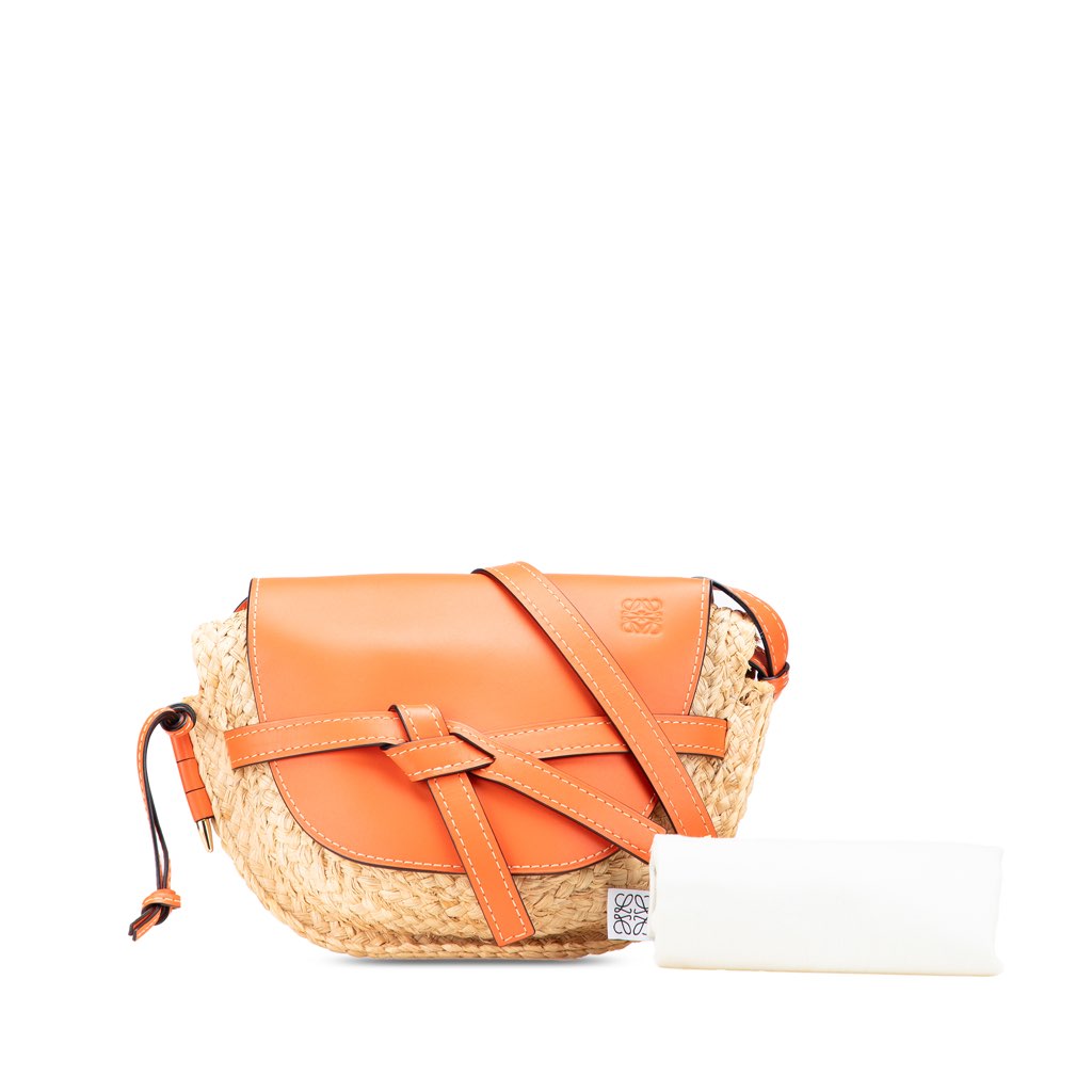 Loewe Small Raffia Gate Crossbody - Image 14