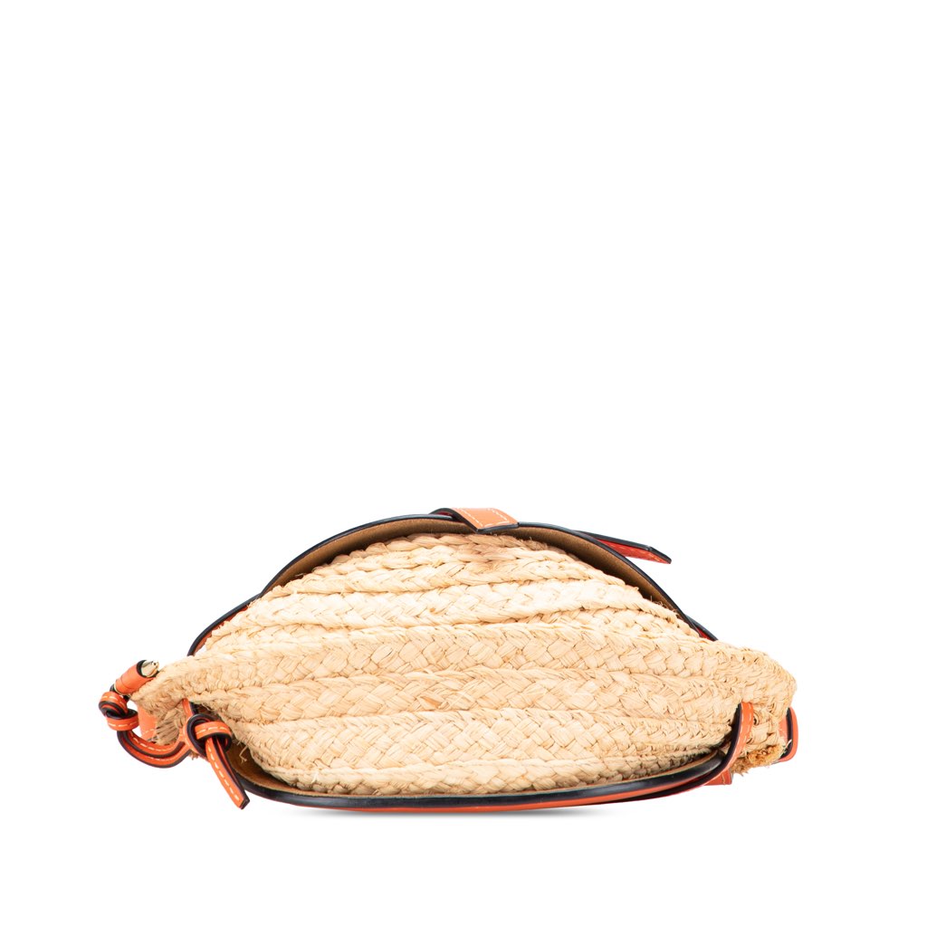 Loewe Small Raffia Gate Crossbody - Image 6