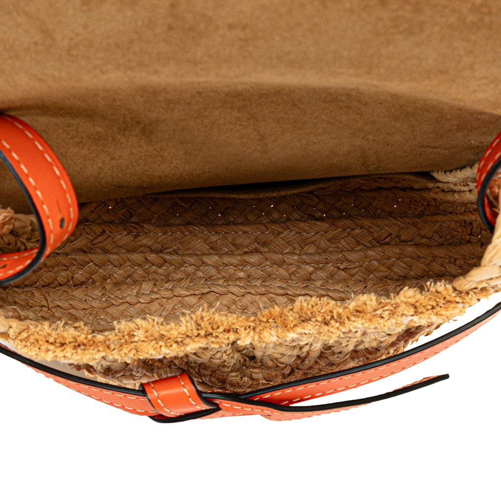 Loewe Small Raffia Gate Crossbody - 4
