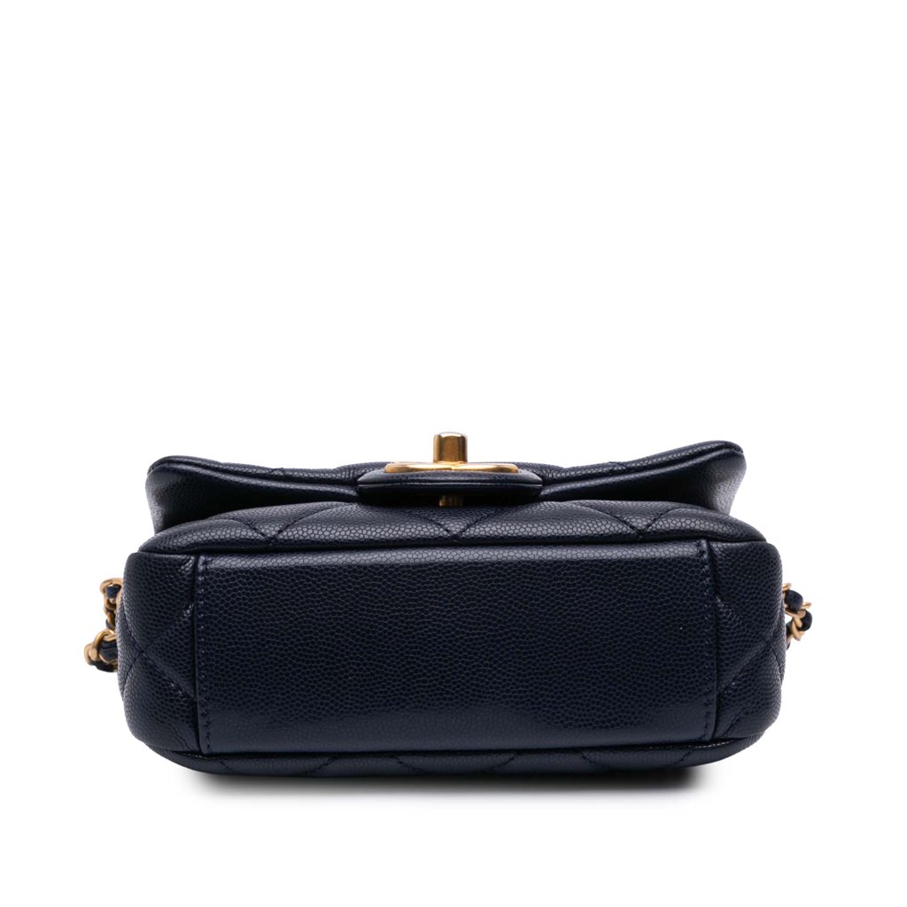 Chanel Mini Caviar Twist Your Buttons Flap - Image 6