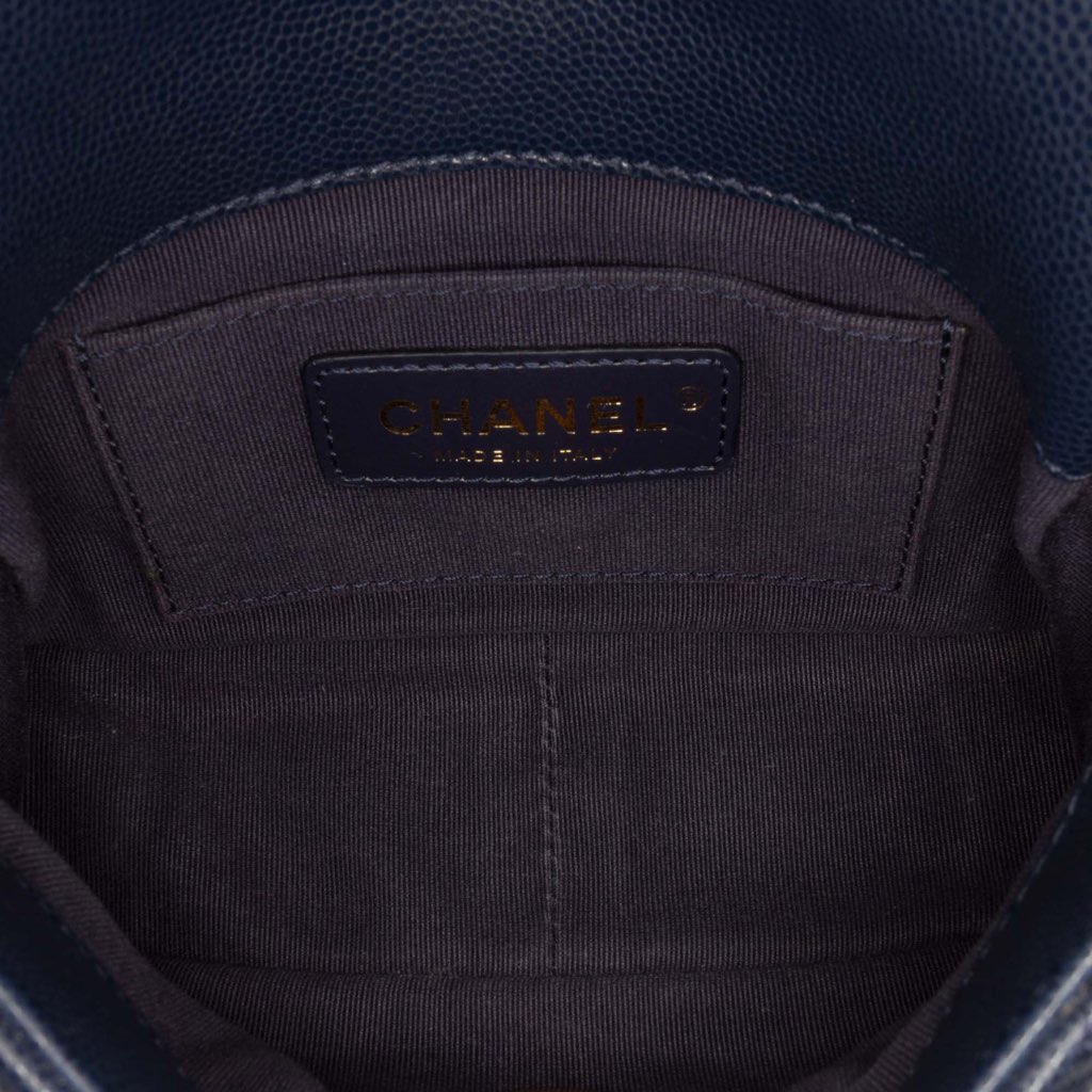 Chanel Mini Caviar Twist Your Buttons Flap - 4