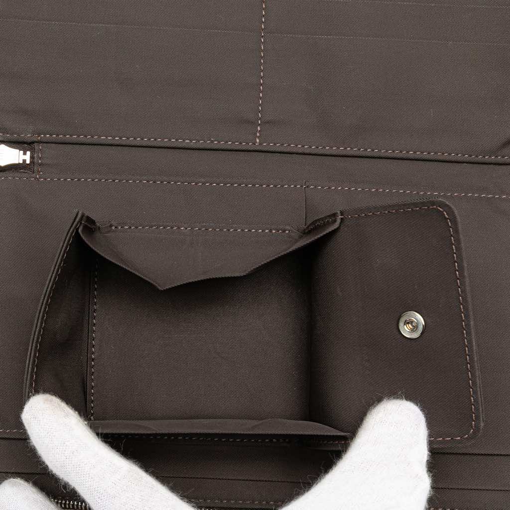 Hermès Toile Steeple GM Wallet - 5