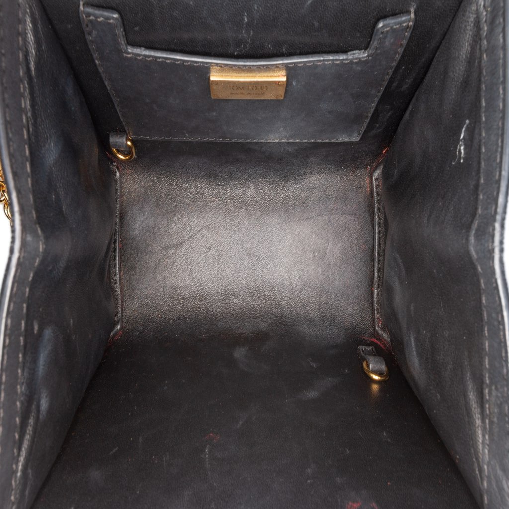 Tom Ford Calfskin Cosmo T Chain Crossbody - 4