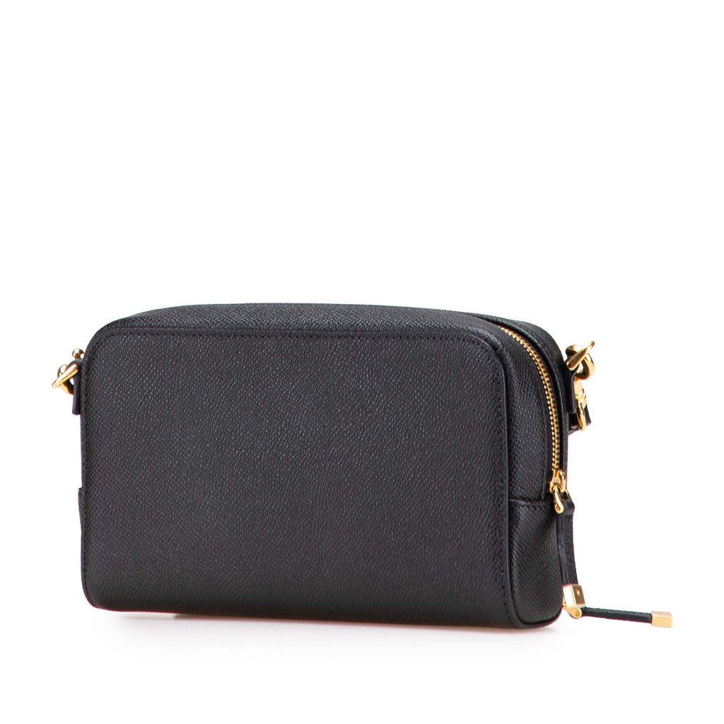 Dior Grained Calfskin Caro Double Pouch - Back view