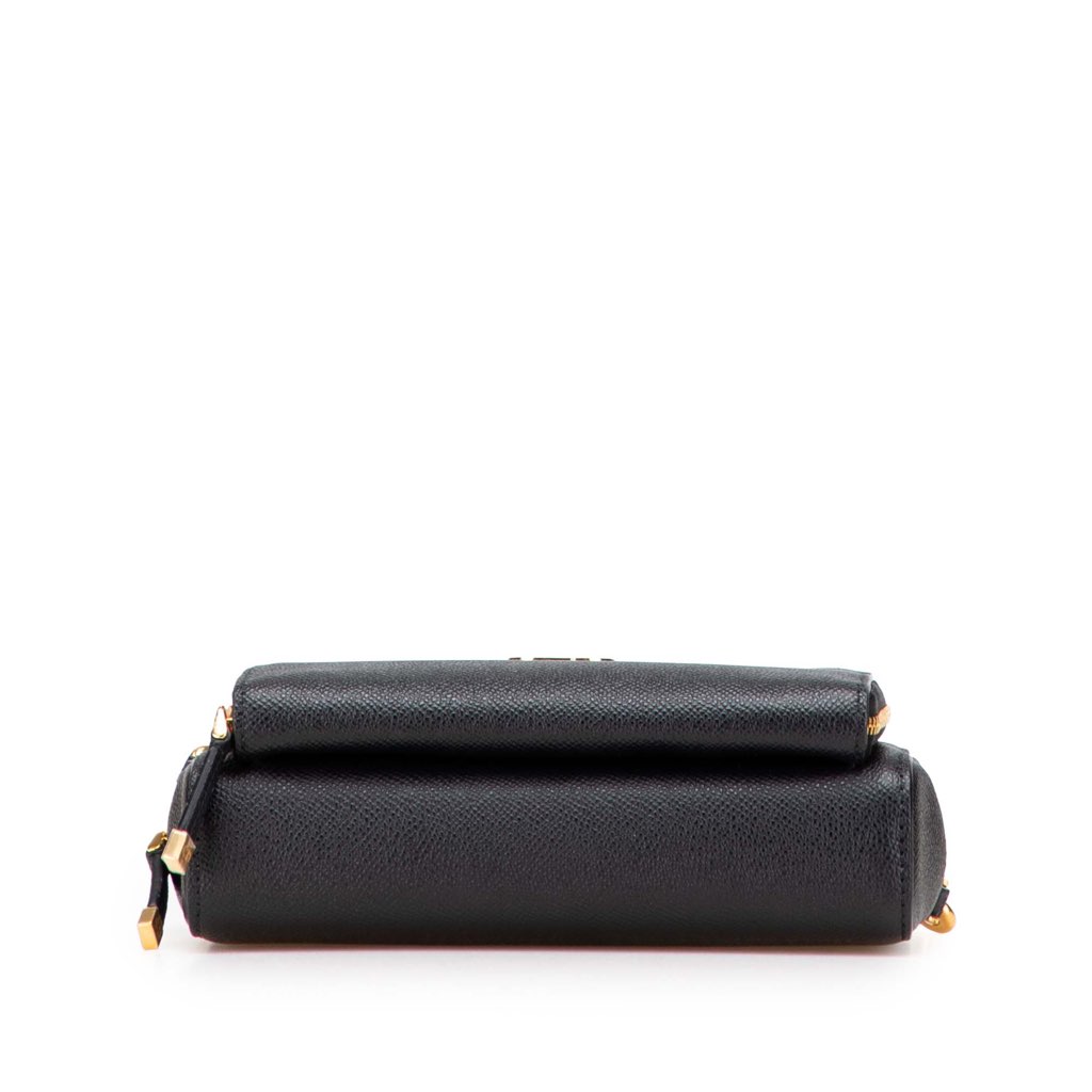 Dior Grained Calfskin Caro Double Pouch - Image 6