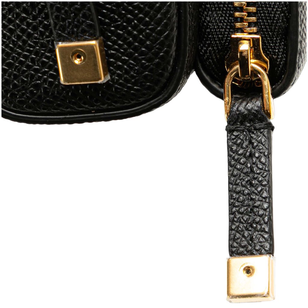 Dior Grained Calfskin Caro Double Pouch - Image 10