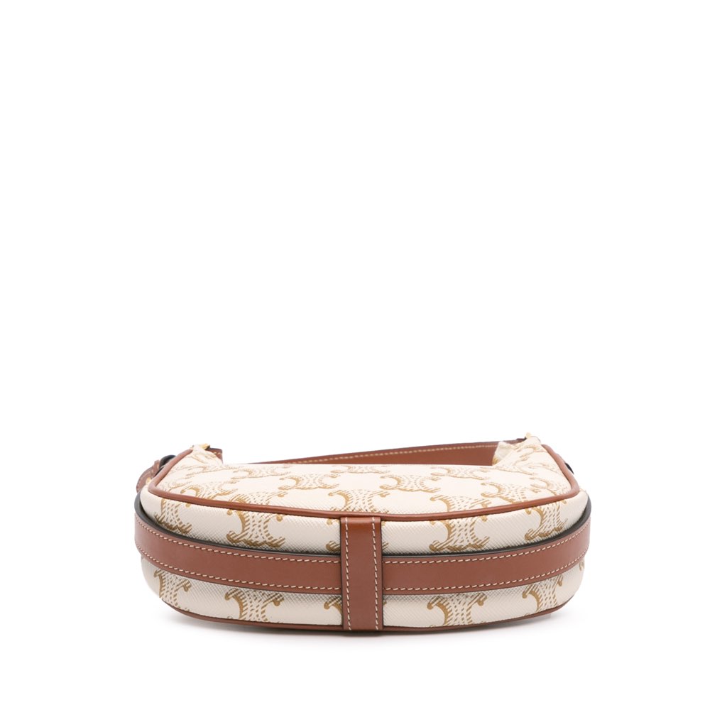 Celine Triomphe Coated Canvas Ava Shoulder Bag - 3