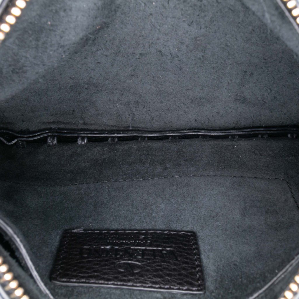 Valentino Grained Calfskin C Rockee Zodiac Fringe Clutch - 5