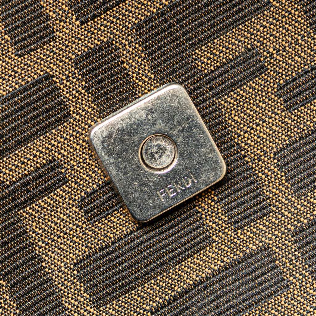 Fendi Zucca Canvas Shoulder Bag - Image 12