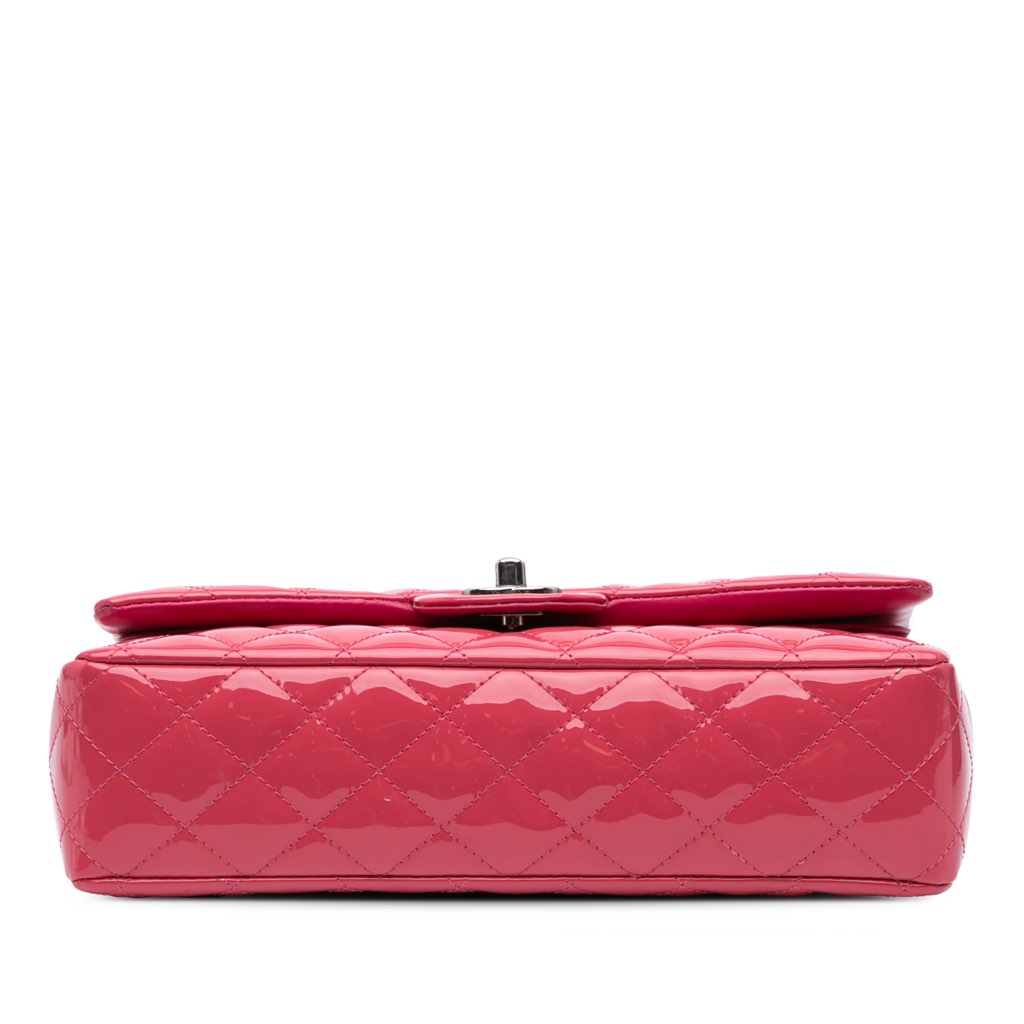 Chanel Medium Classic Patent Double Flap - 3