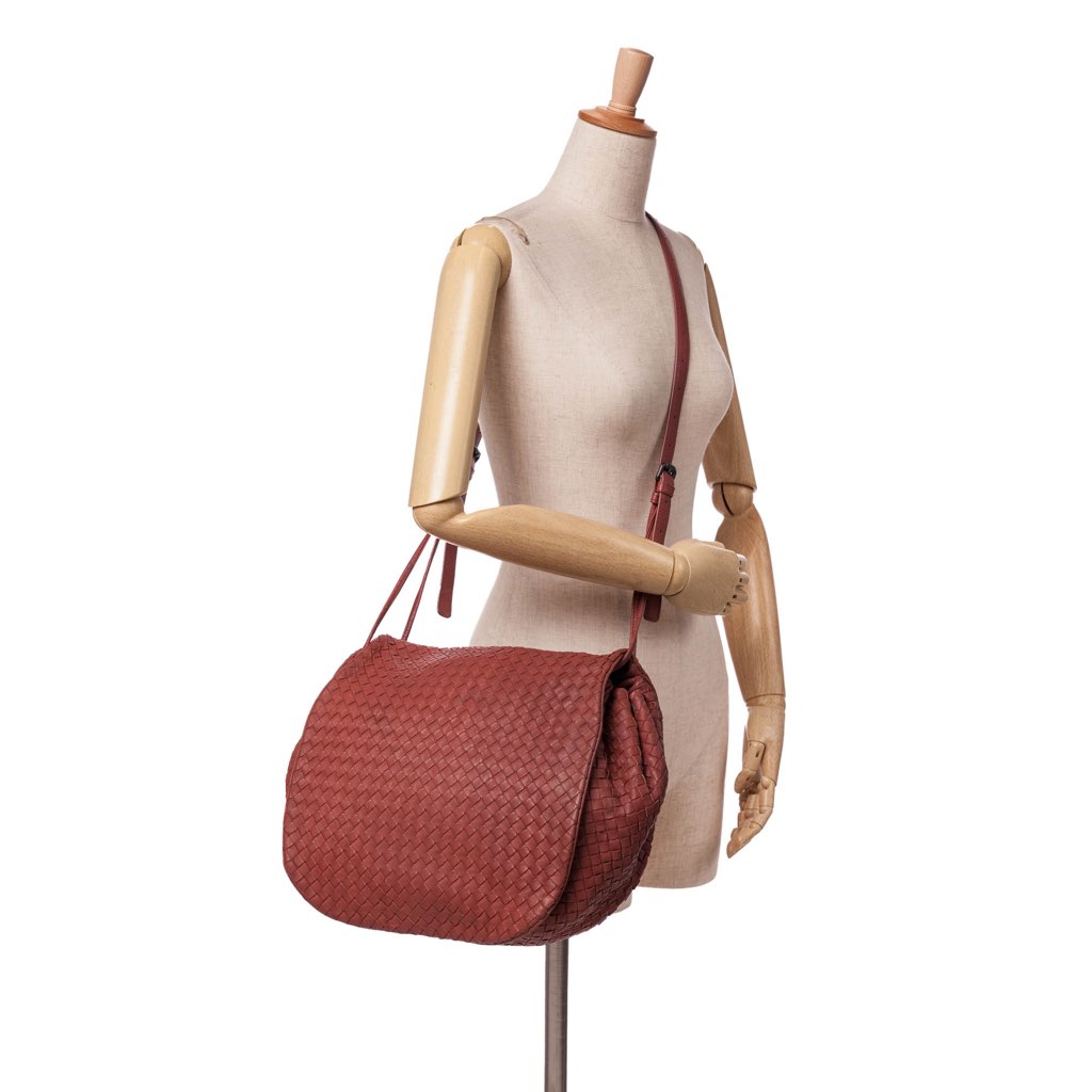Bottega Veneta Nappa Intrecciato Flap Crossbody - Image 12