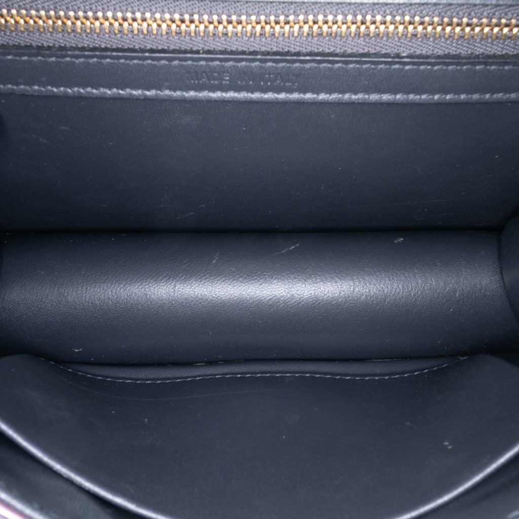 Dior Small Metallic Patent Microcannage Diorama Flap - 4