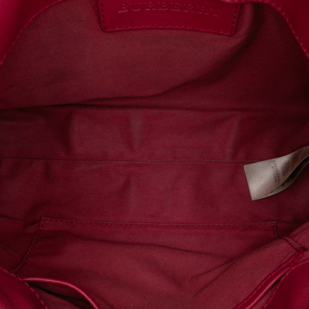 Burberry Haymarket Check Coated Canvas Leah Crossbody - 4