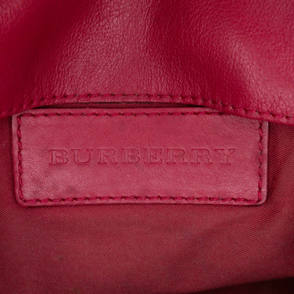 Burberry Haymarket Check Coated Canvas Leah Crossbody - 5