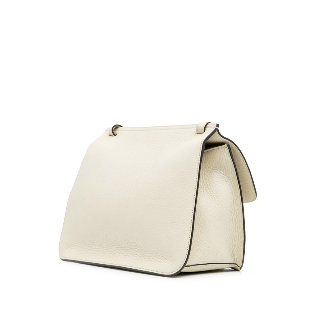 Gucci Medium Leather Bamboo Daily Crossbody - 2