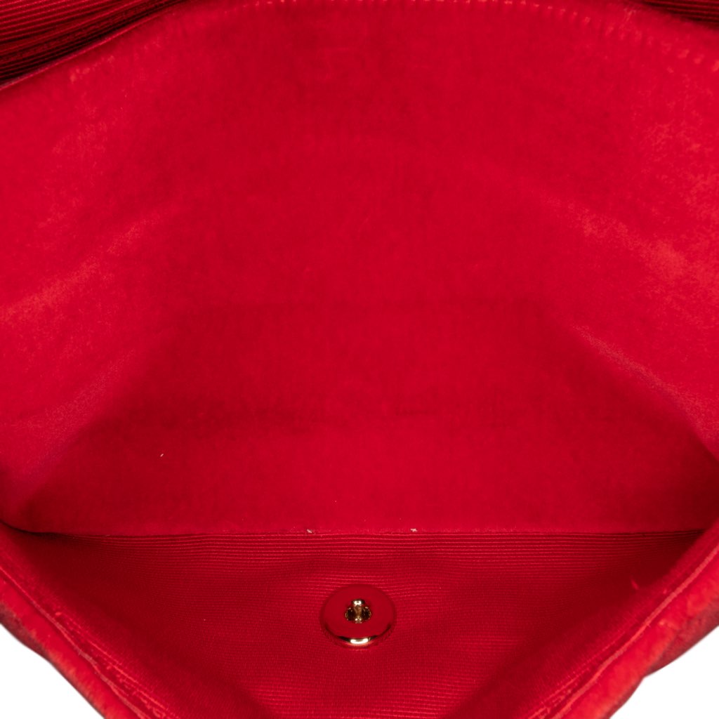 Chanel Medium Classic Velvet Double Flap - 5