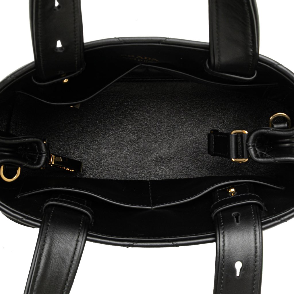 Prada Small Quilted Lambskin Satchel - 4