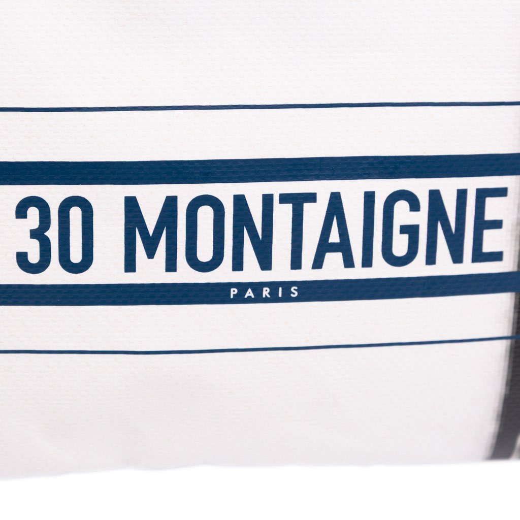 Dior Limited Edition Bilum Trompe Loeil Canvas 30 Montaigne Pochette - Detail 1