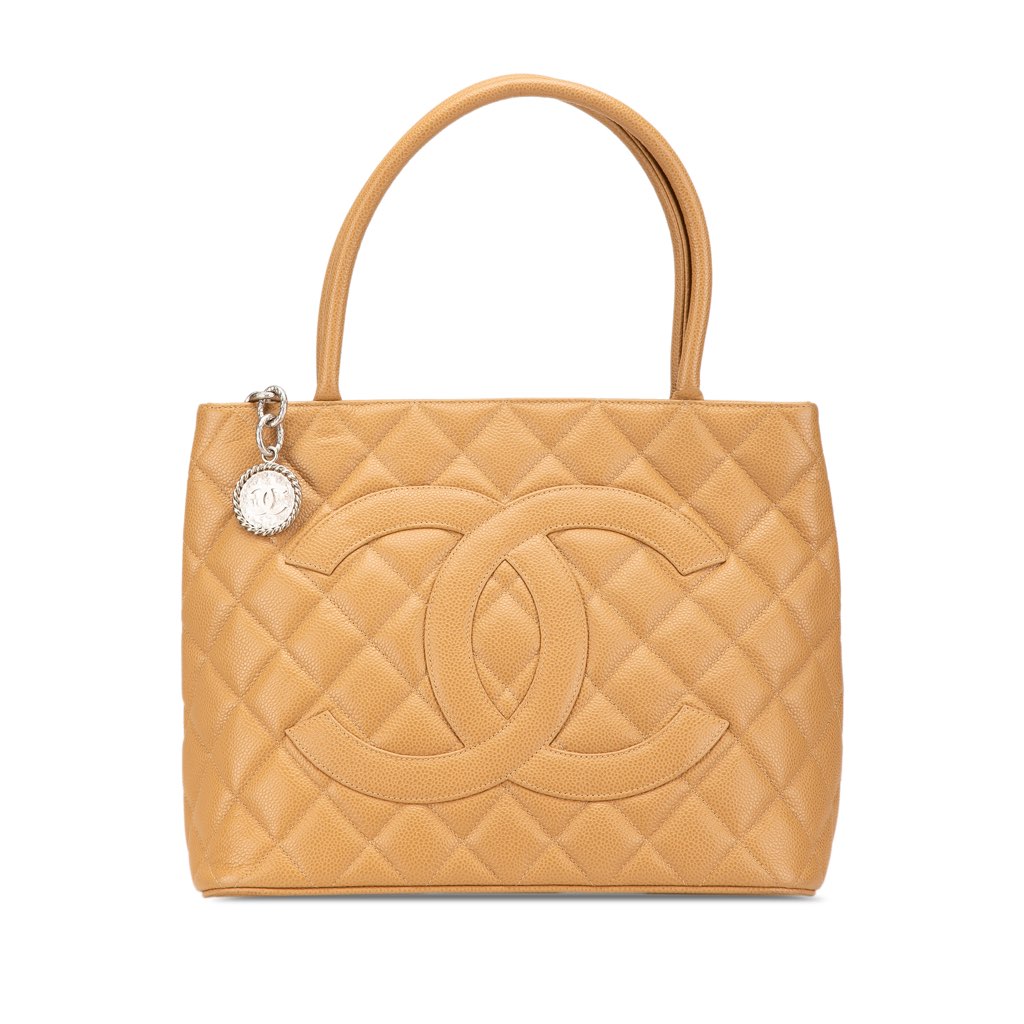 Chanel Caviar Medallion Tote