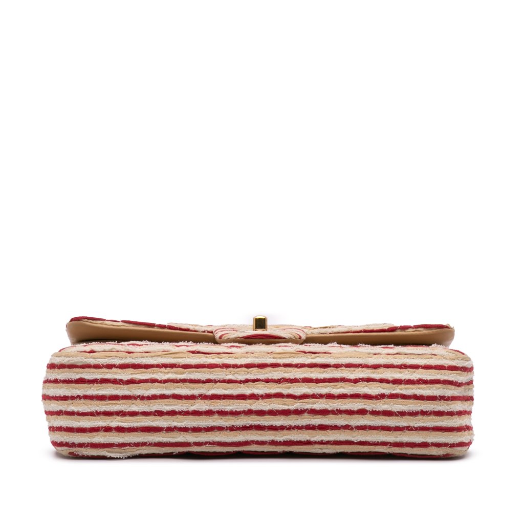 Chanel Medium Classic Jersey Coco Sailor Double Flap - 3