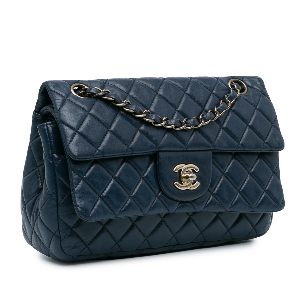 Chanel CC Quilted Lambskin Double Flap - 2