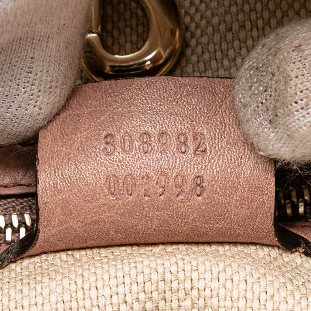 Gucci Medium Leather Soho Chain Tote - Detail 1